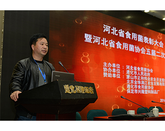 亿昌公司张东平先生在“河北省食用菌表彰大会暨河北省食用菌协会五届二次理事会议”上发言2016.12.09
